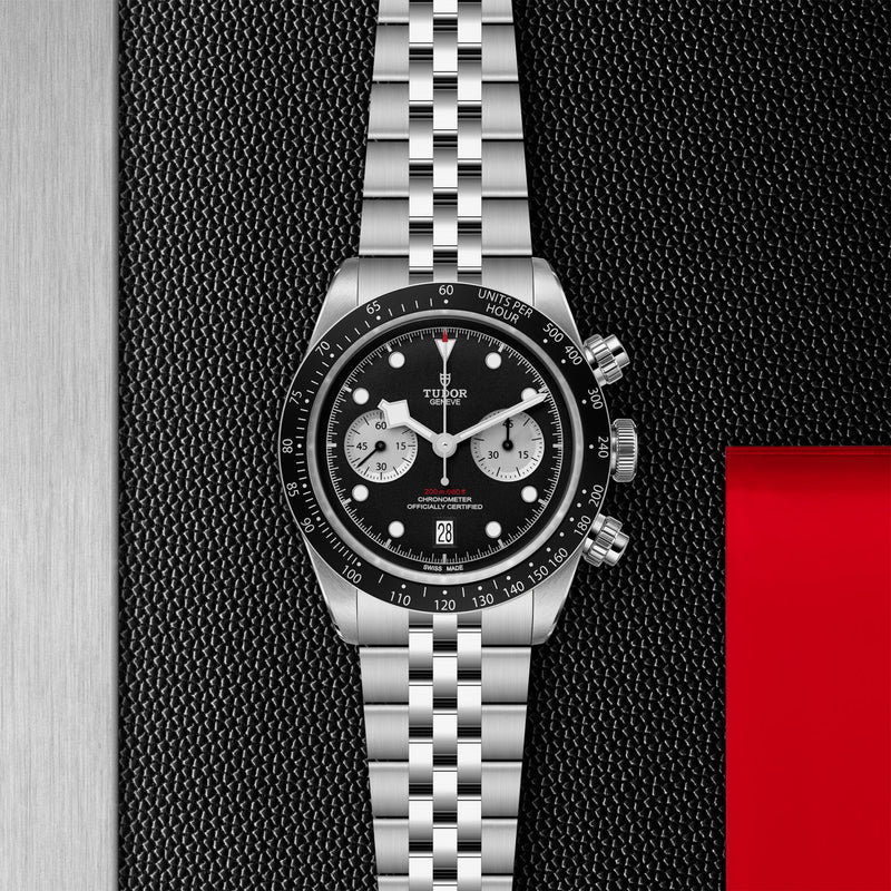 BLACK BAY CHRONO - 41 mm steel case - Steel bracelet