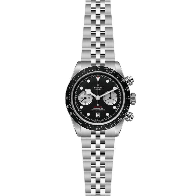 BLACK BAY CHRONO - 41 mm steel case - Steel bracelet