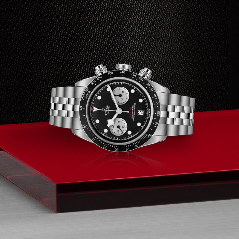 BLACK BAY CHRONO - 41 mm steel case - Steel bracelet