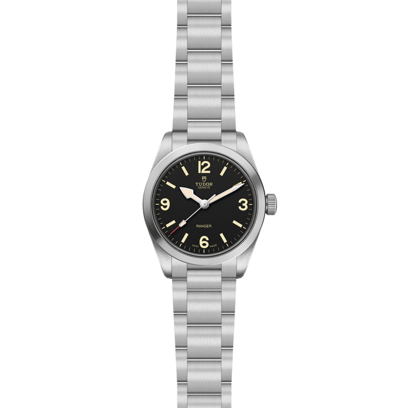 Ranger - 36mm steel case - Black domed dial