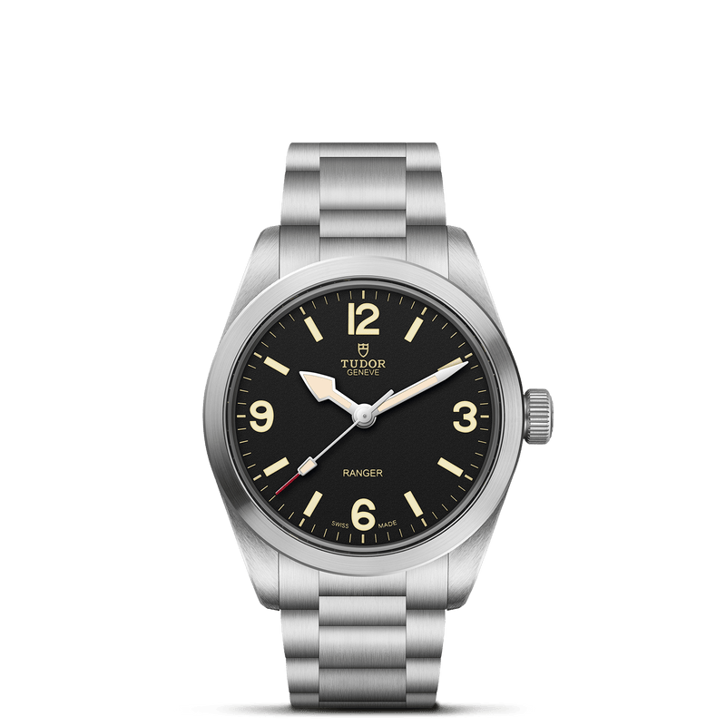 Ranger - 36mm steel case - Black domed dial