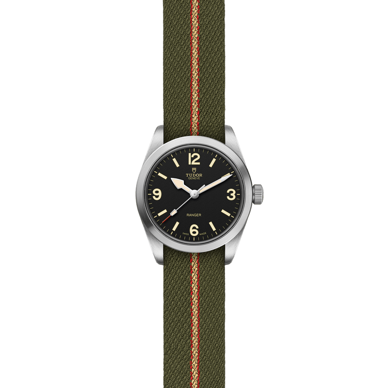 Ranger - 36mm steel case - Black domed dial
