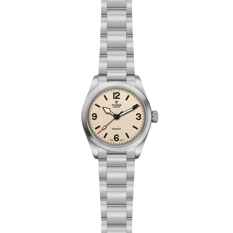 Ranger - 36mm steel case - Beige domed dial
