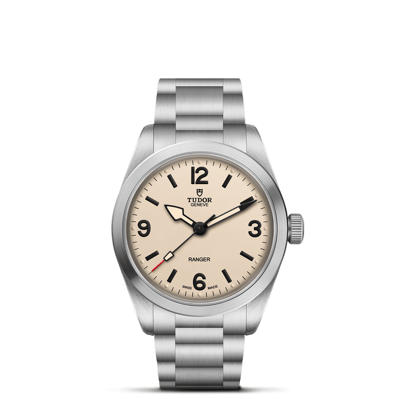 Ranger - 36mm steel case - Beige domed dial