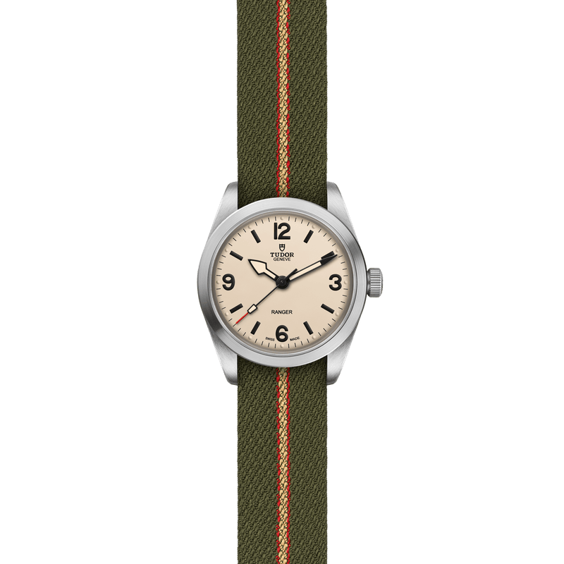 Ranger - 36mm steel case - Beige domed dial