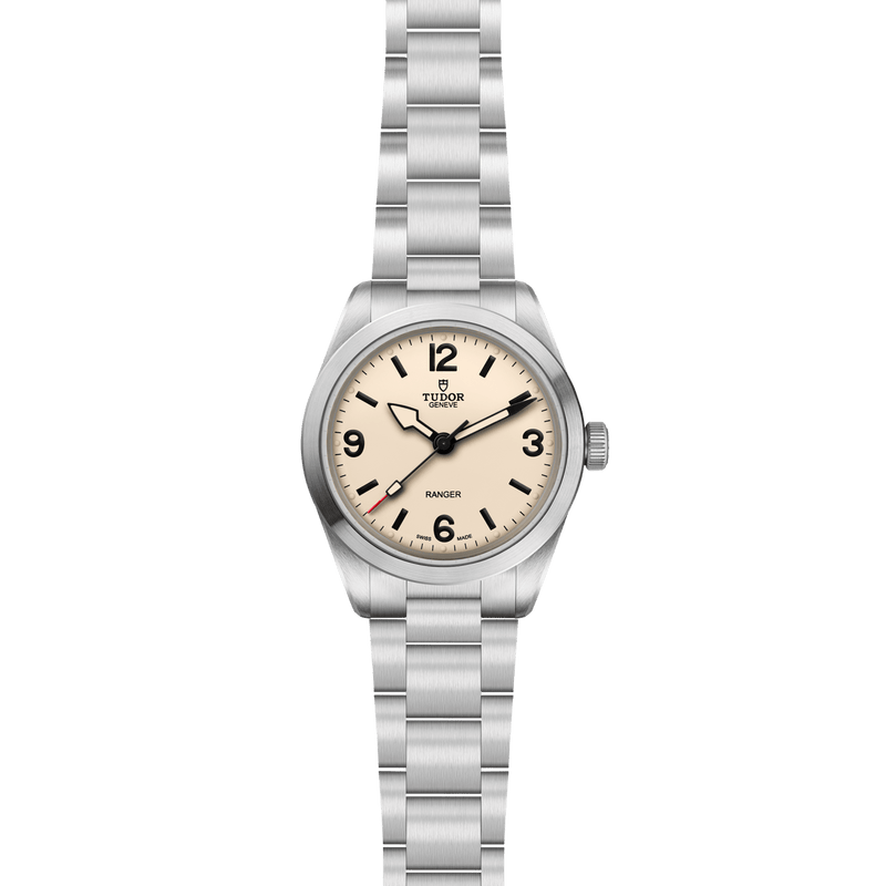 Ranger - 39mm steel case - Beige domed dial