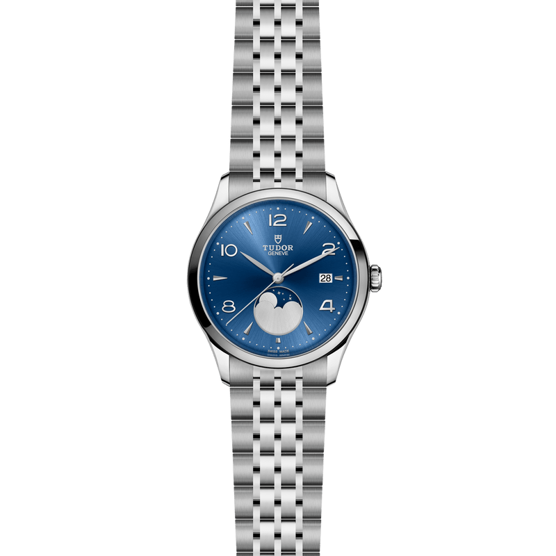 1926 - 39 mm steel case - Moon phase indicator