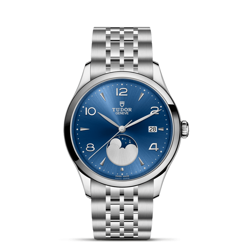 1926 - 39 mm steel case - Moon phase indicator