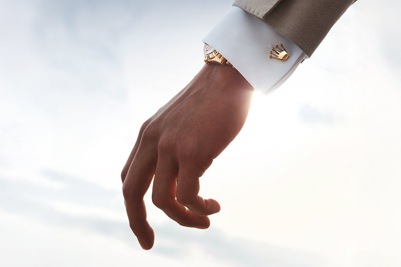 Rolex cufflinks