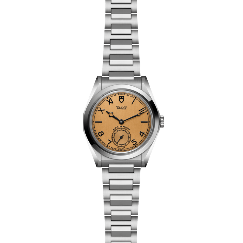 TUDOR MONARCH - 39mm steel case - Dark champagne-colour