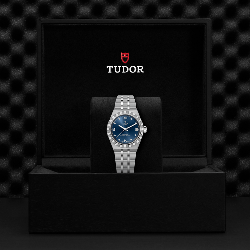 TUDOR ROYAL -30mm steel case - Blue dial
