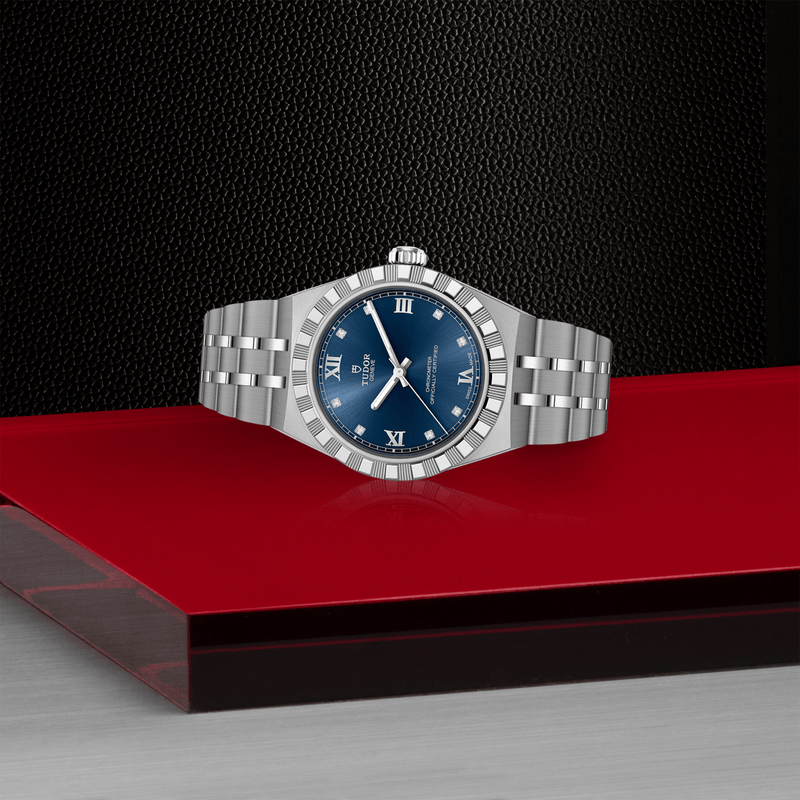 TUDOR ROYAL -30mm steel case - Blue dial