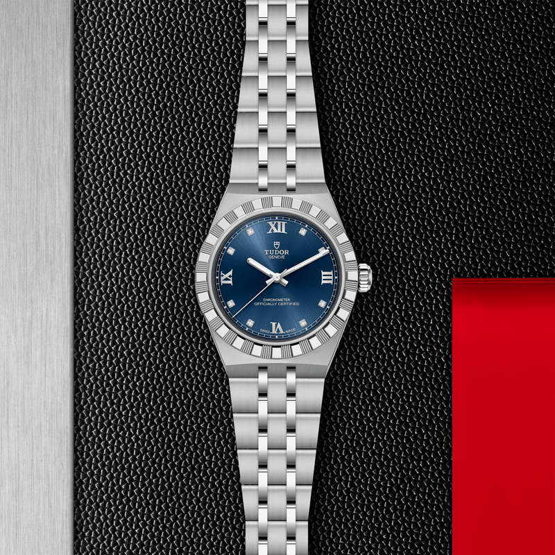 TUDOR ROYAL -30mm steel case - Blue dial