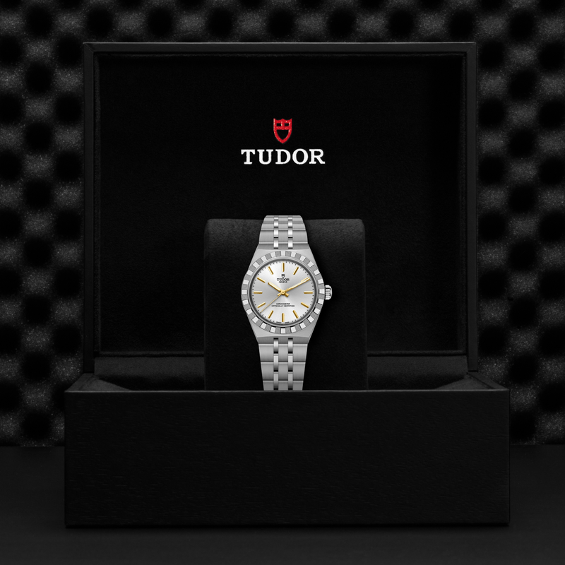 TUDOR ROYAL -30mm steel case - Silver dial