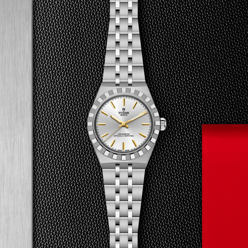 TUDOR ROYAL -30mm steel case - Silver dial