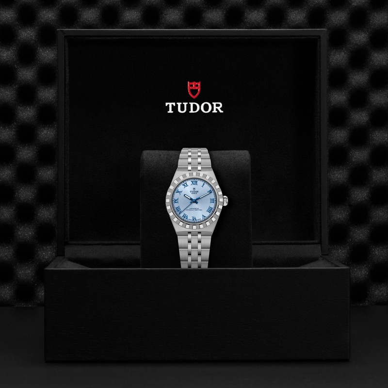 TUDOR ROYAL -30mm steel case - Light blue dial