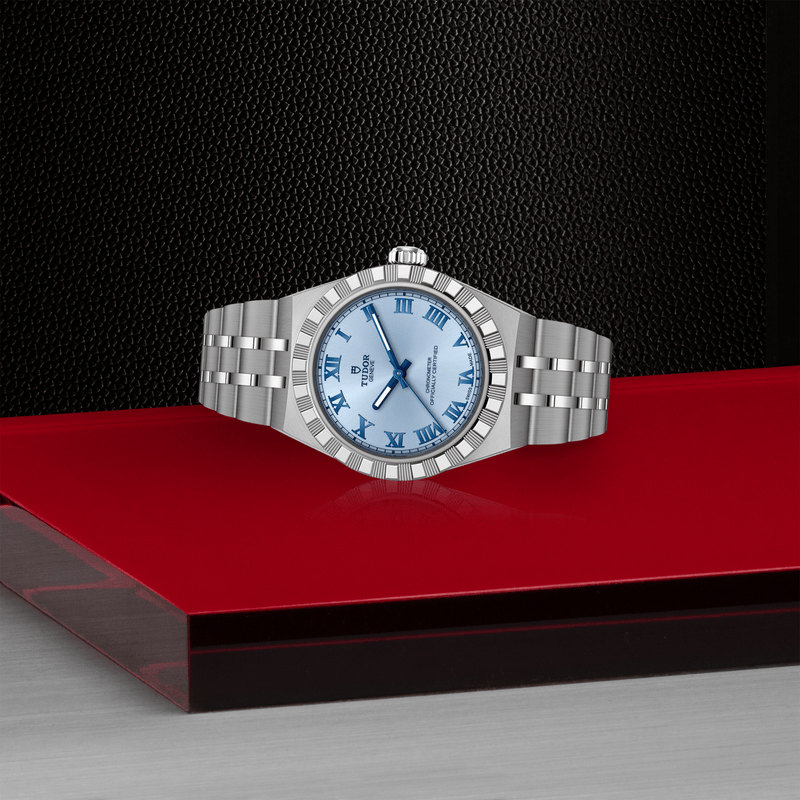 TUDOR ROYAL -30mm steel case - Light blue dial