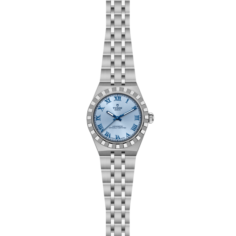 TUDOR ROYAL -30mm steel case - Light blue dial