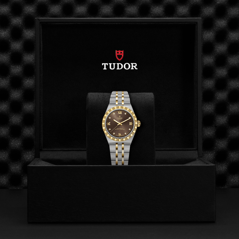 TUDOR ROYAL -30mm steel and yellow gold case - Steel and yellow gold bracelet