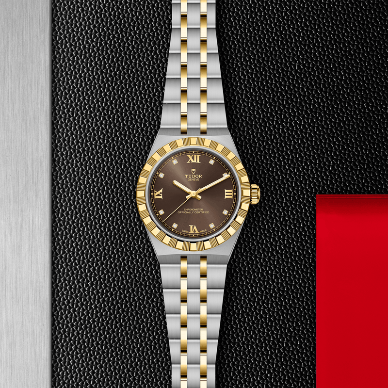 TUDOR ROYAL -30mm steel and yellow gold case - Steel and yellow gold bracelet