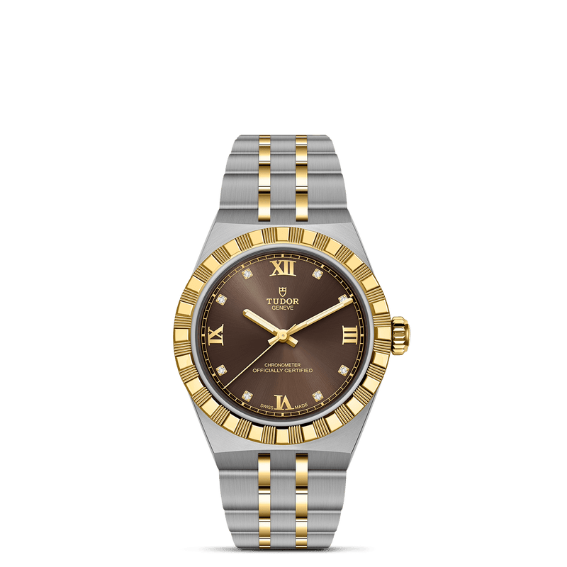 TUDOR ROYAL -30mm steel and yellow gold case - Steel and yellow gold bracelet
