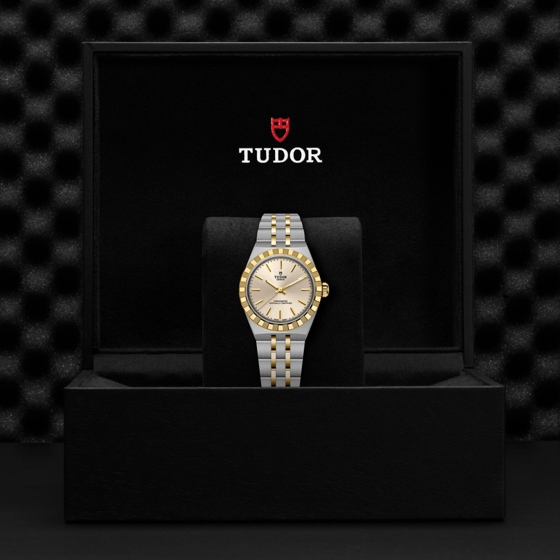 TUDOR ROYAL -30mm steel and yellow gold case- Steel and yellow gold bracelet