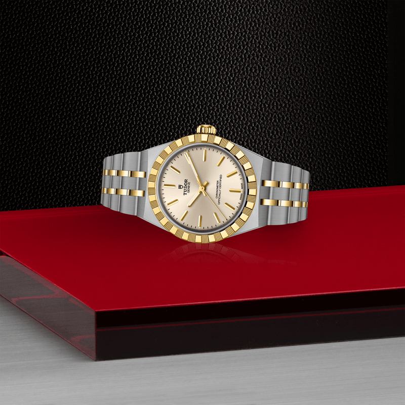 TUDOR ROYAL -30mm steel and yellow gold case- Steel and yellow gold bracelet