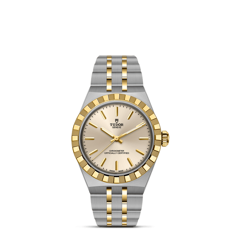 TUDOR ROYAL -30mm steel and yellow gold case- Steel and yellow gold bracelet