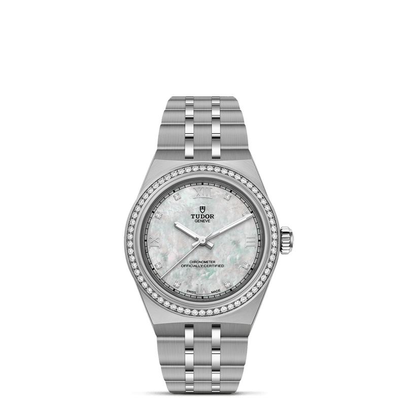 TUDOR ROYAL -30mm steel case - Mother-of-pearl dial