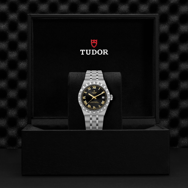 TUDOR ROYAL -36mm steel case - Black dial