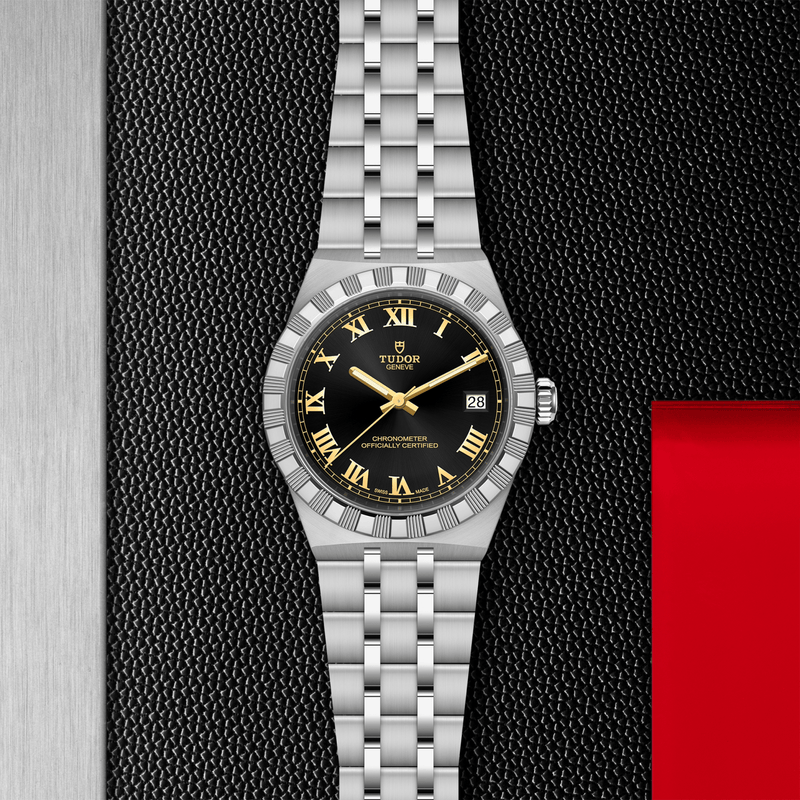TUDOR ROYAL -36mm steel case - Black dial