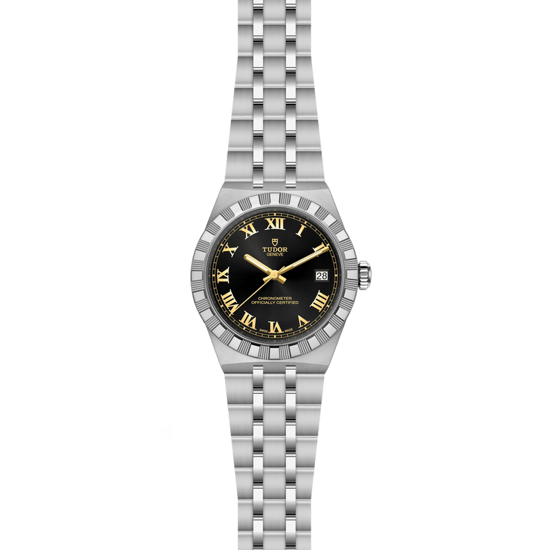 TUDOR ROYAL -36mm steel case - Black dial