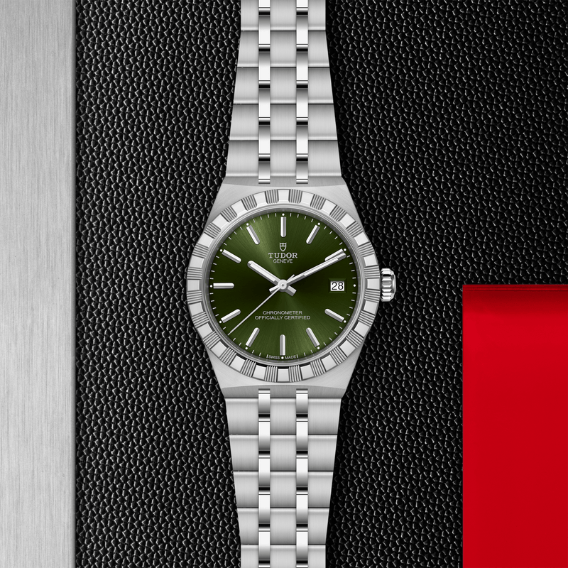 TUDOR ROYAL -36mm steel case - Green dial