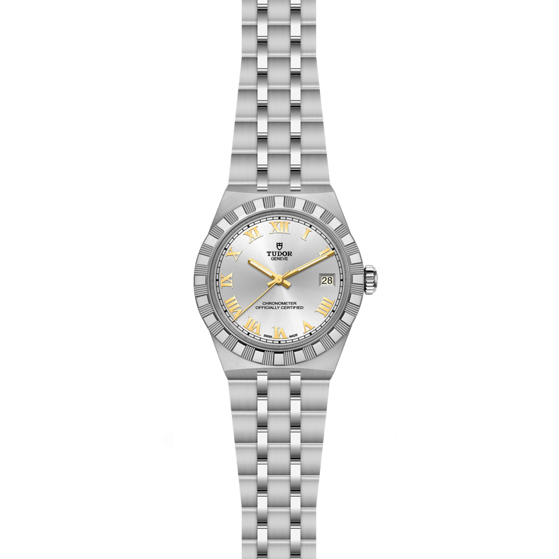 TUDOR ROYAL -36mm steel case - Silver dial