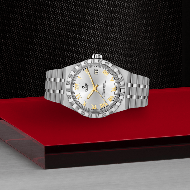TUDOR ROYAL -36mm steel case - Silver dial