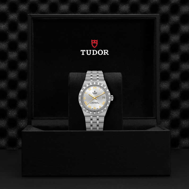 TUDOR ROYAL -36mm steel case - Silver dial