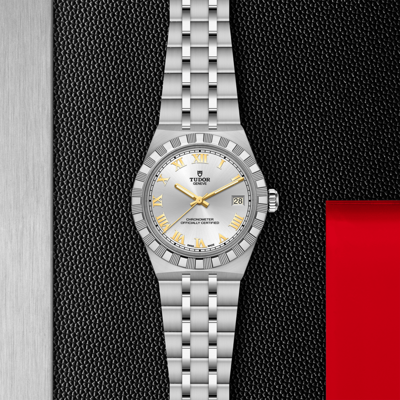 TUDOR ROYAL -36mm steel case - Silver dial