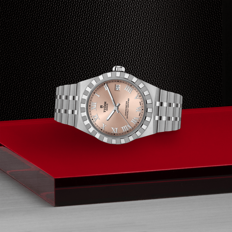 TUDOR ROYAL -36mm steel case - Salmon dial