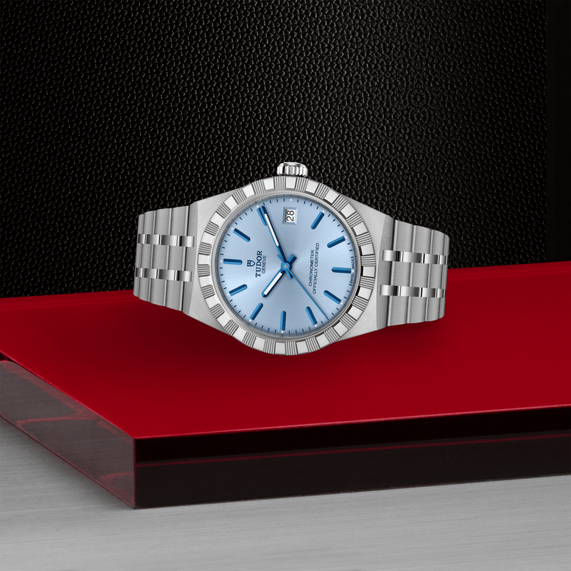 TUDOR ROYAL -36mm steel case - Light blue dial