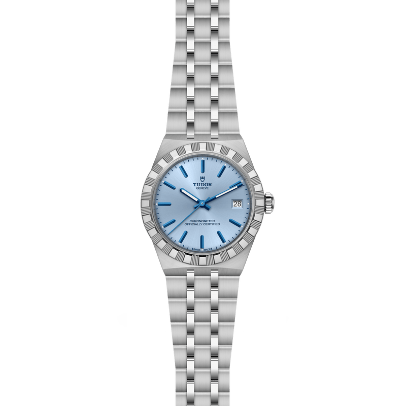 TUDOR ROYAL -36mm steel case - Light blue dial