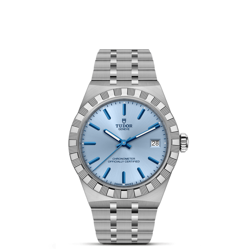 TUDOR ROYAL -36mm steel case - Light blue dial