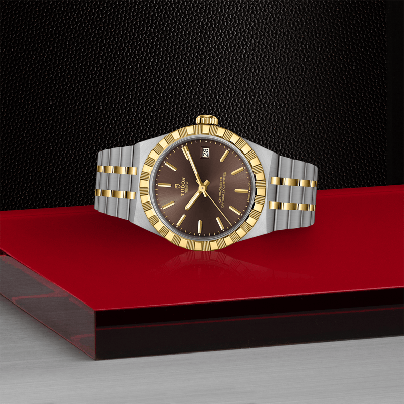 TUDOR ROYAL -36mm steel and yellow gold case - Steel and yellow gold bracelet