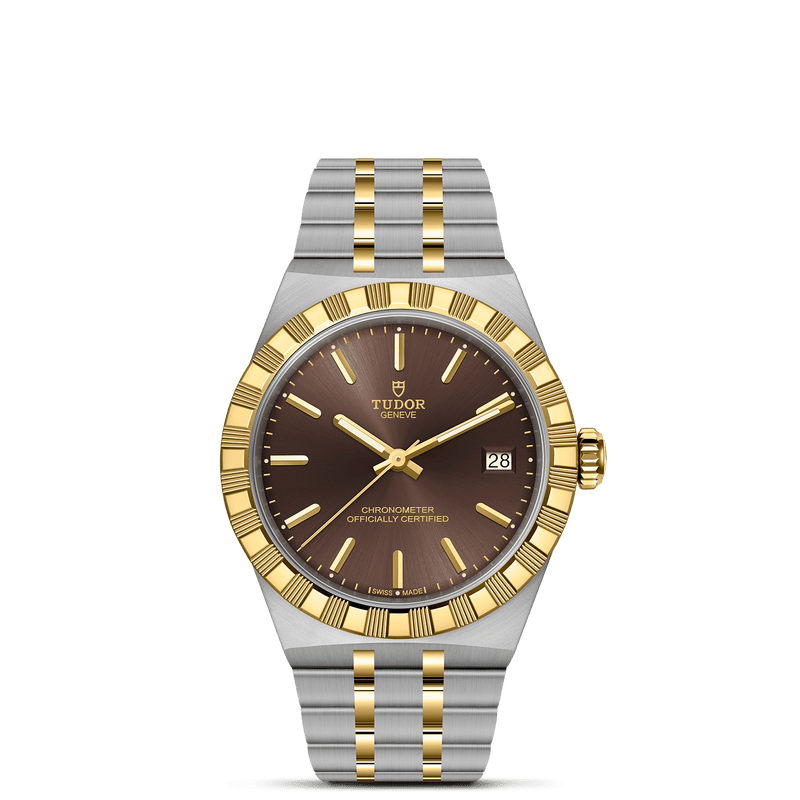 TUDOR ROYAL -36mm steel and yellow gold case - Steel and yellow gold bracelet