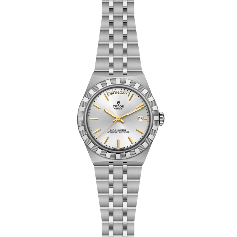 TUDOR ROYAL -40mm steel case - Silver dial