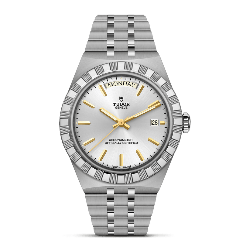TUDOR ROYAL -40mm steel case - Silver dial