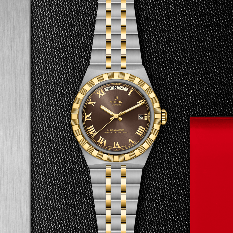 TUDOR ROYAL -40mm steel and yellow gold case - Steel and yellow gold bracelet