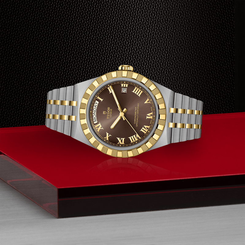 TUDOR ROYAL -40mm steel and yellow gold case - Steel and yellow gold bracelet