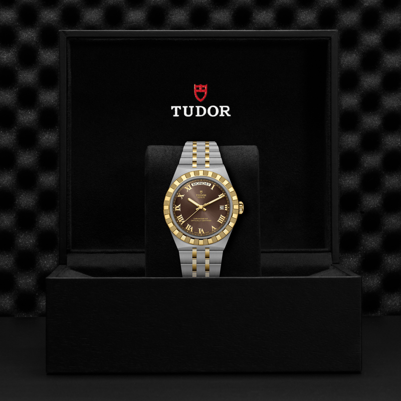 TUDOR ROYAL -40mm steel and yellow gold case - Steel and yellow gold bracelet