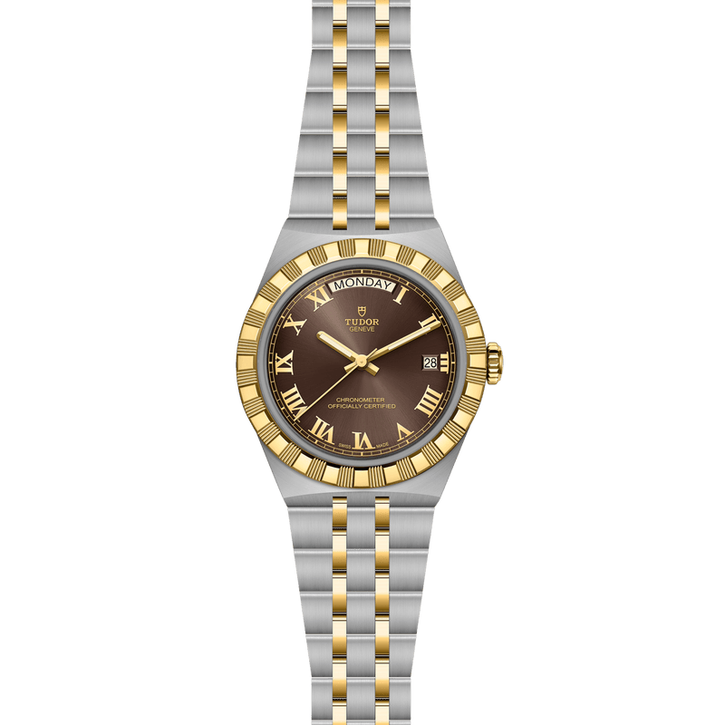 TUDOR ROYAL -40mm steel and yellow gold case - Steel and yellow gold bracelet