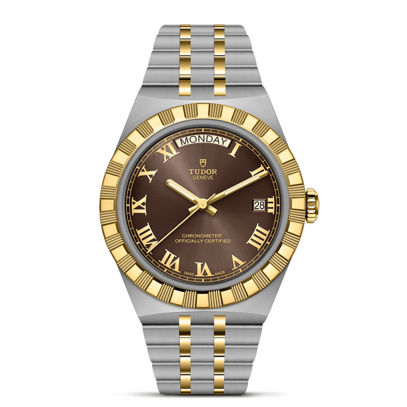 TUDOR ROYAL -40mm steel and yellow gold case - Steel and yellow gold bracelet
